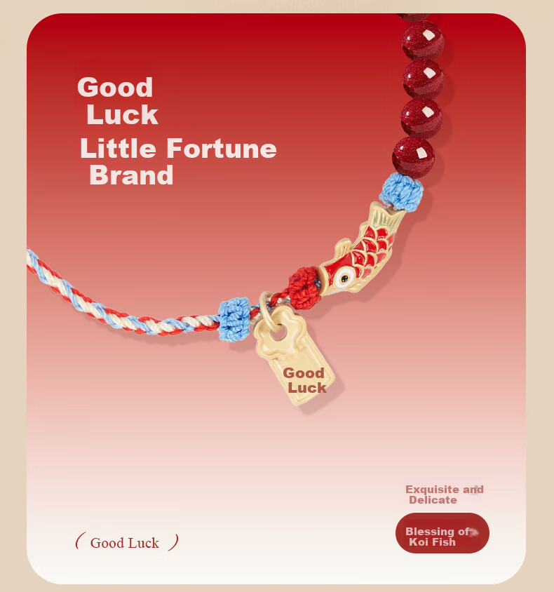 Dayingbowuguan Oriental Dream Five Wealth Gods Cinnabar Gourd Bracelet, Red Horse-Shaped Bead String, Birthday Gift for Wome 7