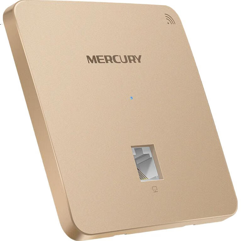 Беспроводная точка доступа MERCURY MIAP300P Gold Edition, 300M, 86-тип, PoE, AC-управление