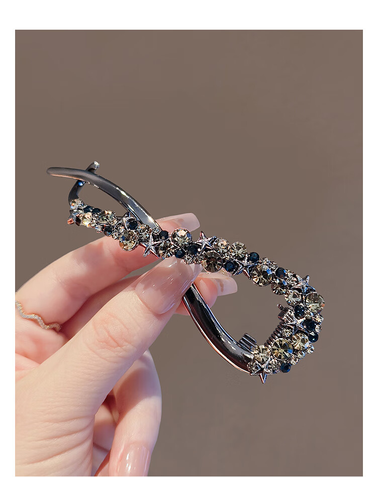 Dongyi Premium Hair Clip for Women 2025 Elegant Back Hair Bun Claw Clip Twist Clip Mom Hair Accessory Luxury Hairpin 4
