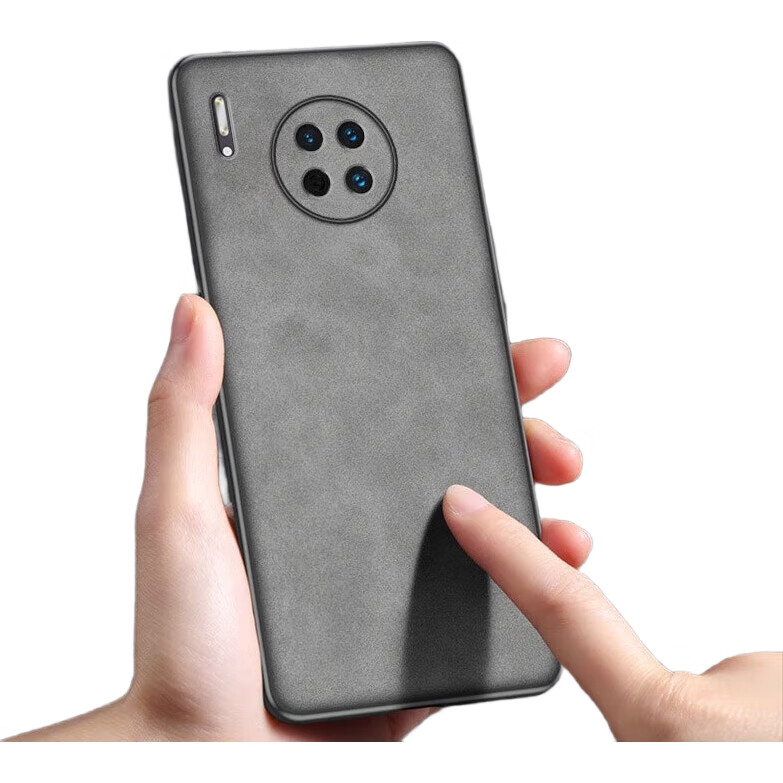 POZZO Чехол для Huawei Mate30, противоударный, защита камеры, мягкий, с защитой от царапин, Графитовый серый