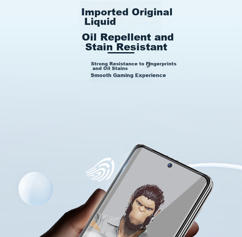 BLUEO Compatible [Front Frame Version] Huawei Mate X6 Screen Protector, Tempered Glass Film for Mate X6, Curved Full Adhesive Anti-Drop Anti-Fingerprint Phone Protective Film 13