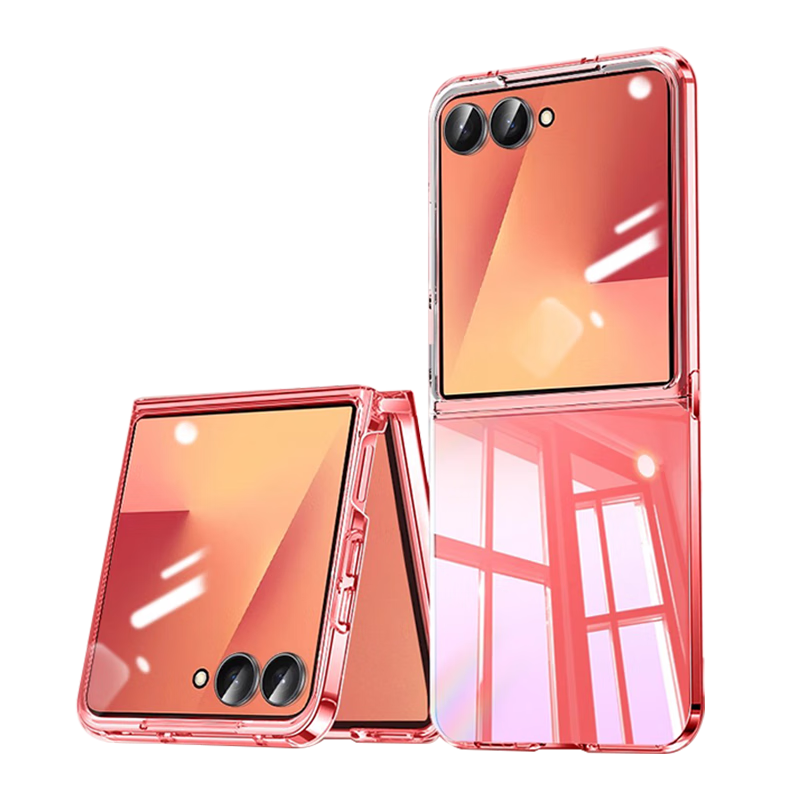 Talasi Прозрачный мягкий чехол для Samsung Galaxy Z Flip 7, ультратонкая роскошная защита от ударов для мужчин и женщин