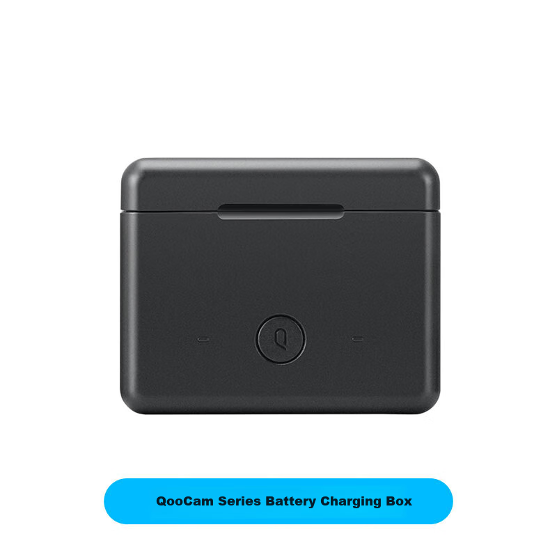 KanDao QooCam 3 Series Dual-Port Charging Station, Battery Manager, External Charging Case