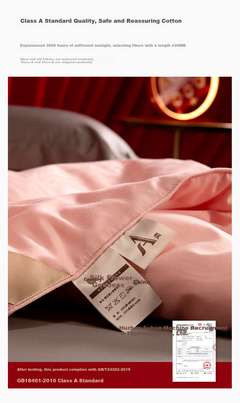 SILKUEEN [Century Love] 100% Mulberry Silk Duvet Insert Wedding Quilt Pure Silk Weight 2+4 220*240cm Pink 4
