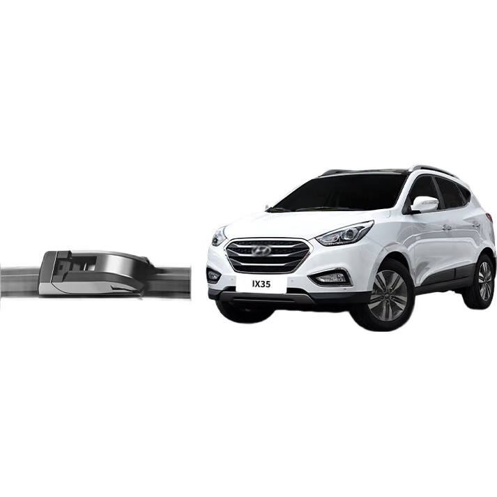 Бескаркасные щетки стеклоочистителя YITU для Hyundai ix25/ix35 (2015-2017), 2 шт., 26 и 16 дюймов, резиновая полоса, U-образное крепление