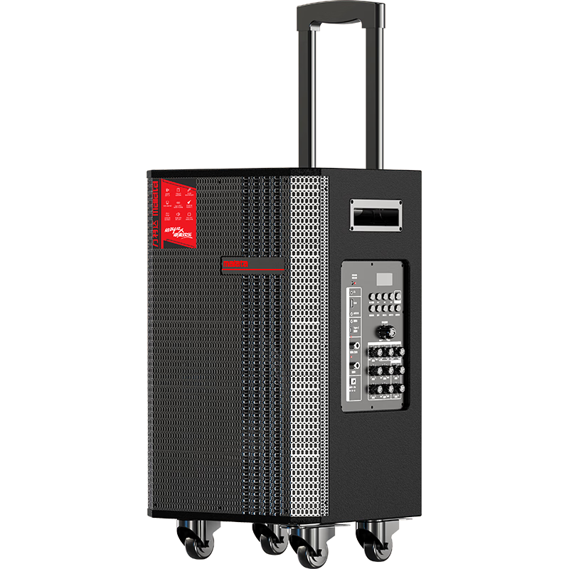 Malata M+9295 Outdoor Acoustic Guitar Folk Acoustic Instrument Amplifier Square Dance Performance Speaker Wireless Bluetooth Home Trolley Speaker 10-Inch OTG Lossless Live Streaming