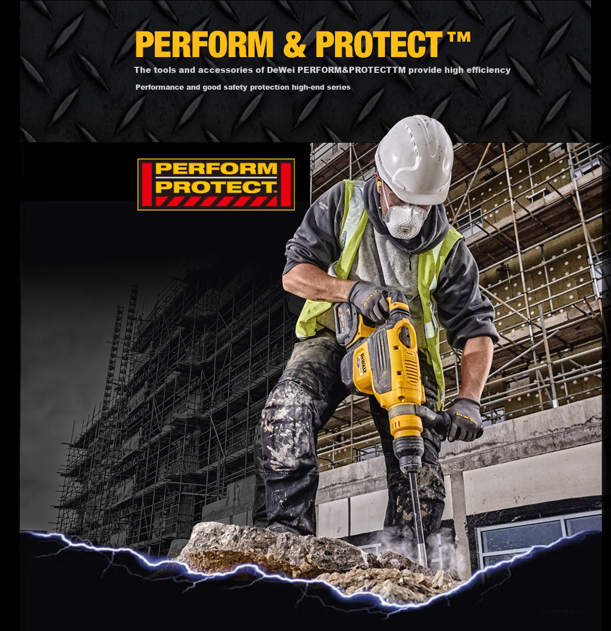 DEWALT 20V Lithium-Ion Brushless 16mm Ultra-Compact Rotary Hammer Kit, DCH172N-A9 5