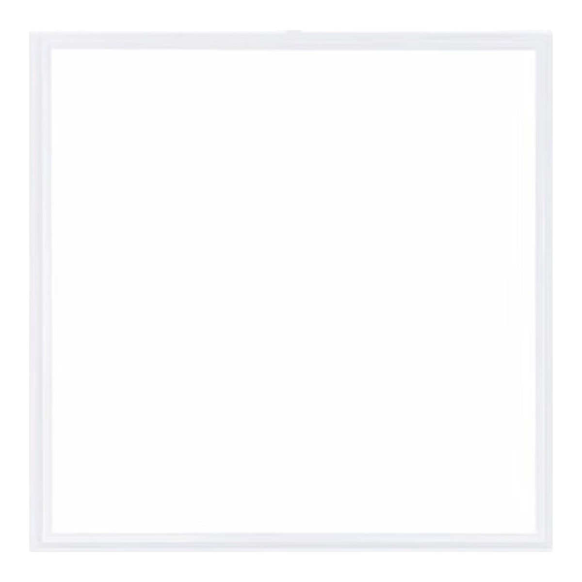 NVC LED Integrated Kitchen And Bathroom Recessed Aluminum Panel, Bathroom 300*300 Super Subsidy Panel Light, Matte Silver Full Spectrum