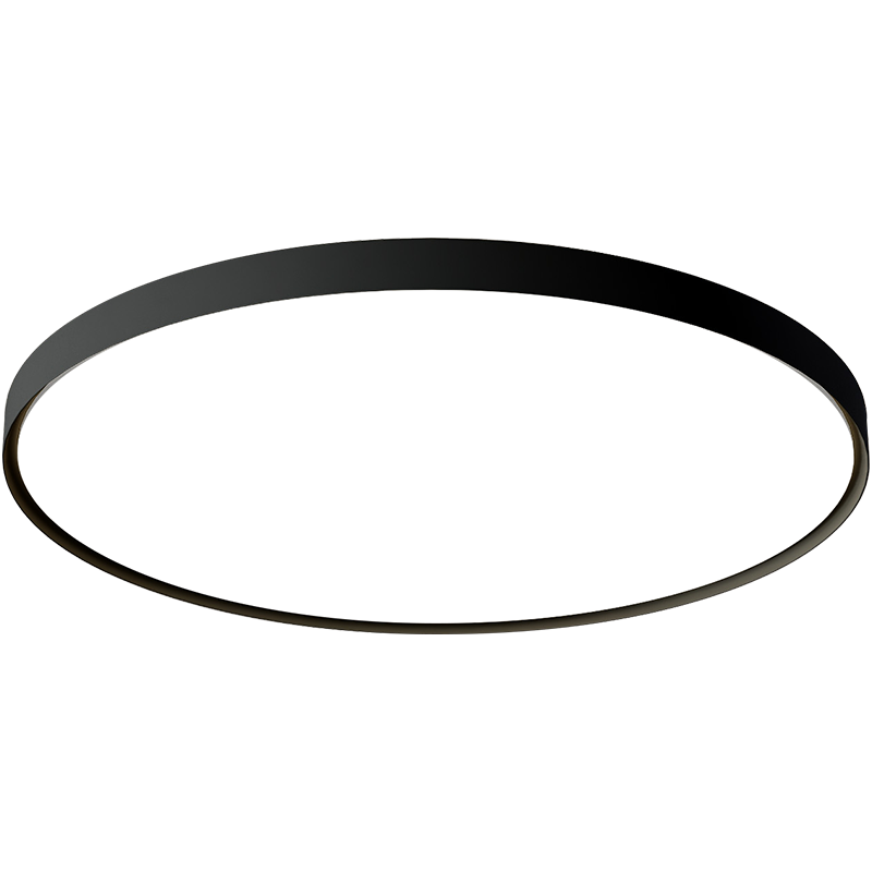 NVC Living Room LED Ceiling Light Cream Style Smart High-End Full Spectrum Eye Protection Future Light Qichen Black