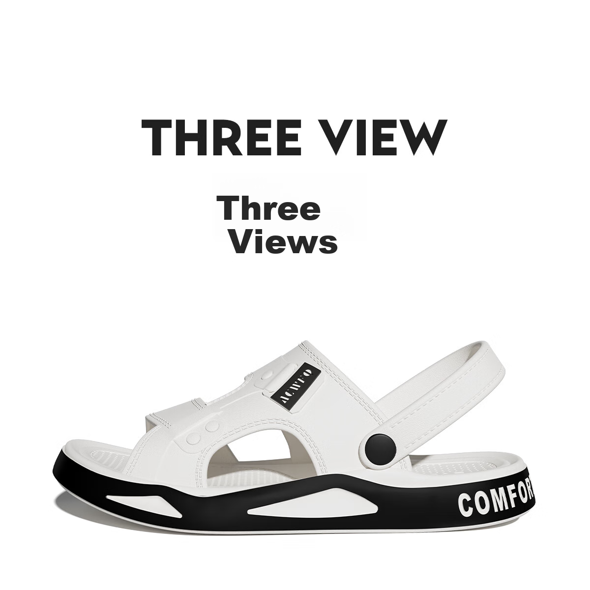 TZLDN Men's Sandals 2026, Antibacterial New Style, High-End Feel, Summer Sports Driving Beach EVA Soft Sole Slippers for Me 16