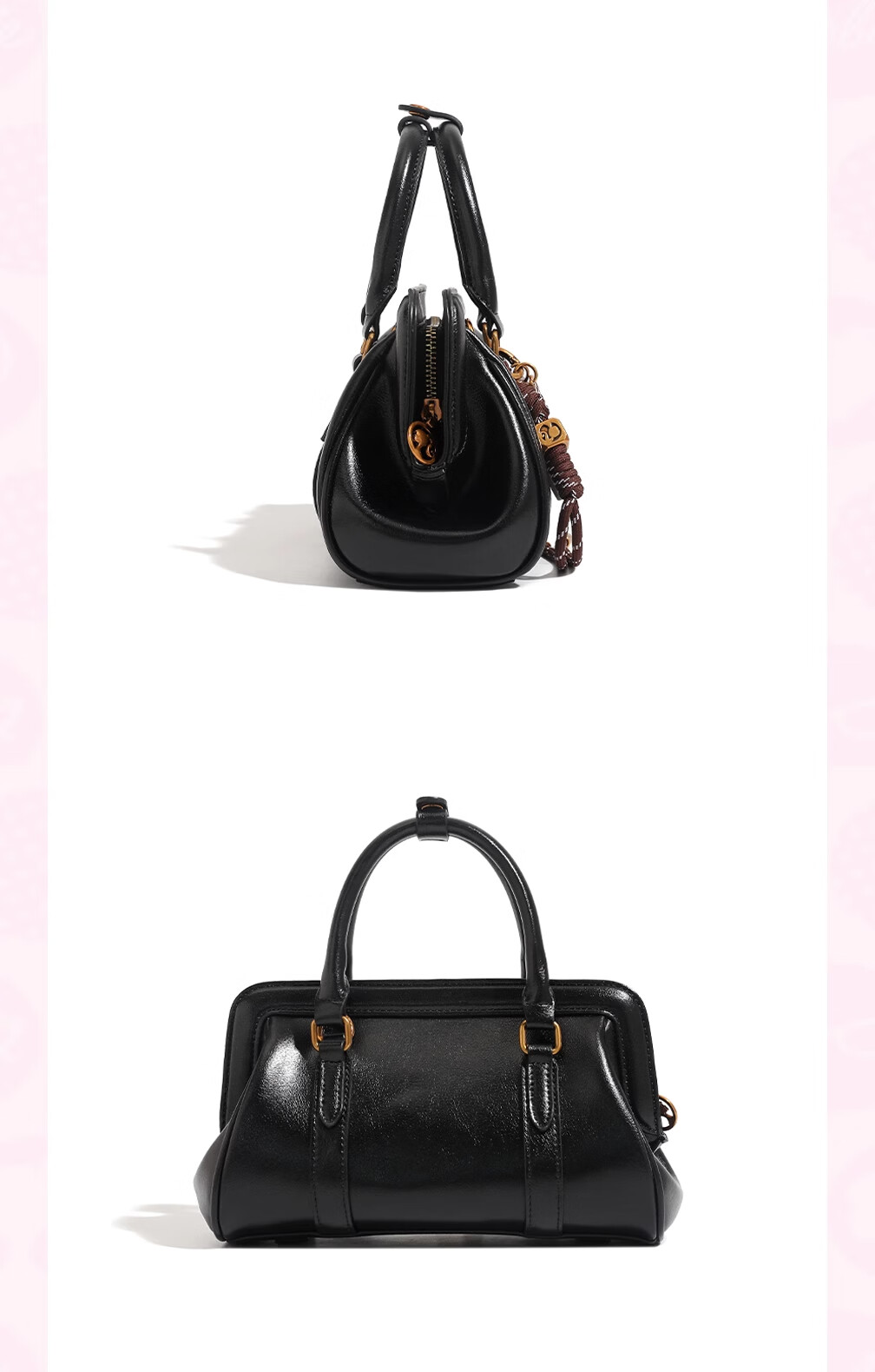 Barbie Handbag for Women, 2026 New Vintage Bowling Light Luxury Crossbody And Tote Bag, Birthday Gift for Best Friends, Valentine's Day Present 14
