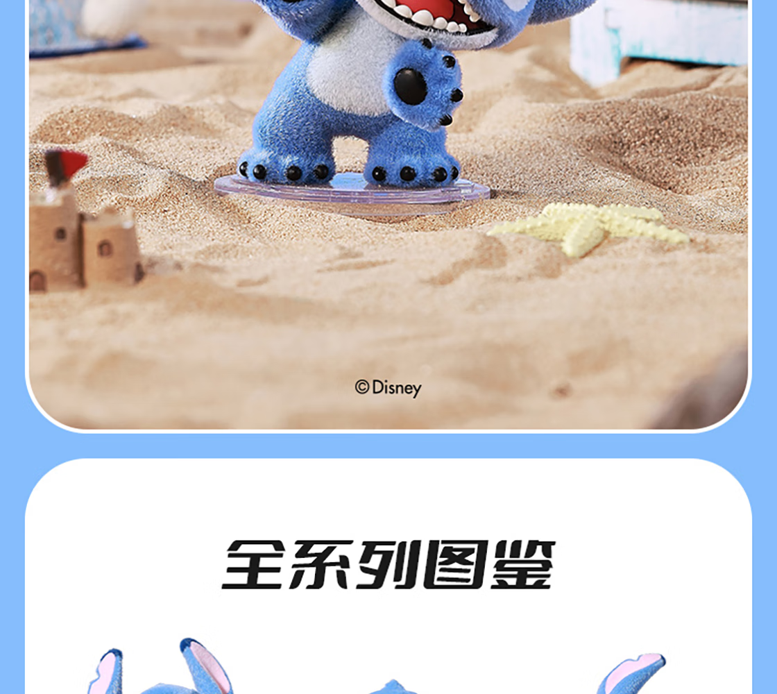MINISO Disney Lilo & Stitch Plush Blind Box Figurine Toy Birthday Gift Display Box 2