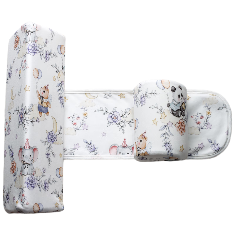 Aibao Baby Side Sleeping Support Pillow Multifunctional Back Support Pillow Newborn Anti-Roll Triangle Pillow S847