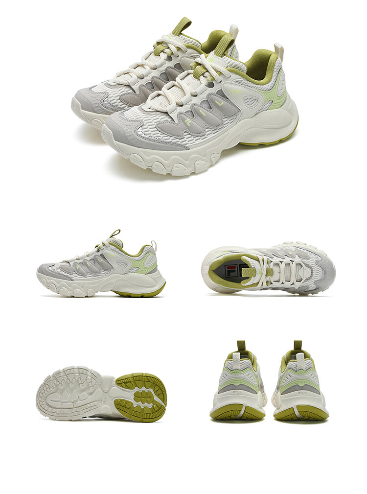 FILA Mushroom Sneakers Modern Sports Shoes Women's Autumn Winter Thick Sole Casual Dad Shoes 47