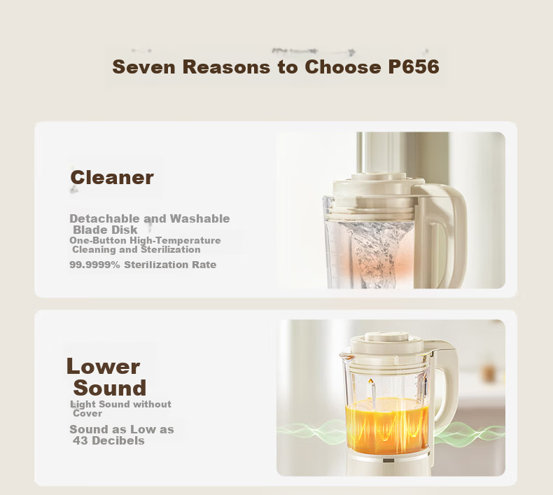 Joyoung ZMD Assured Series Space Technology High-Speed Blender Detachable And Washable Regulator Hot Air Sterilization Quiet Noise Reduction 1.75L L18-P656 1