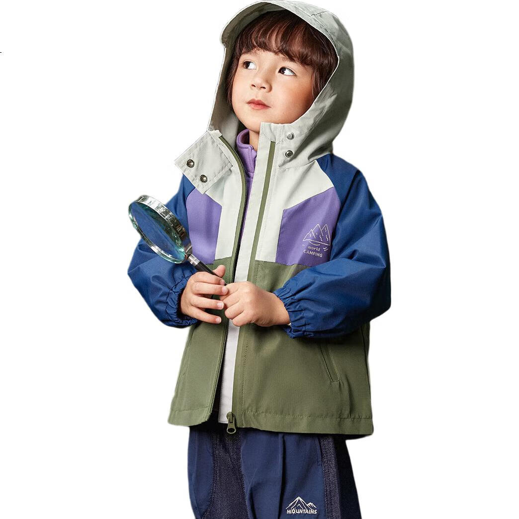 Ciciibear [Outdoor Triple Protection] Ciciibear Children's Outdoor Jacket, Boys' Autumn Wear, 2024 New Spring And Autumn Style, Baby Outerwear