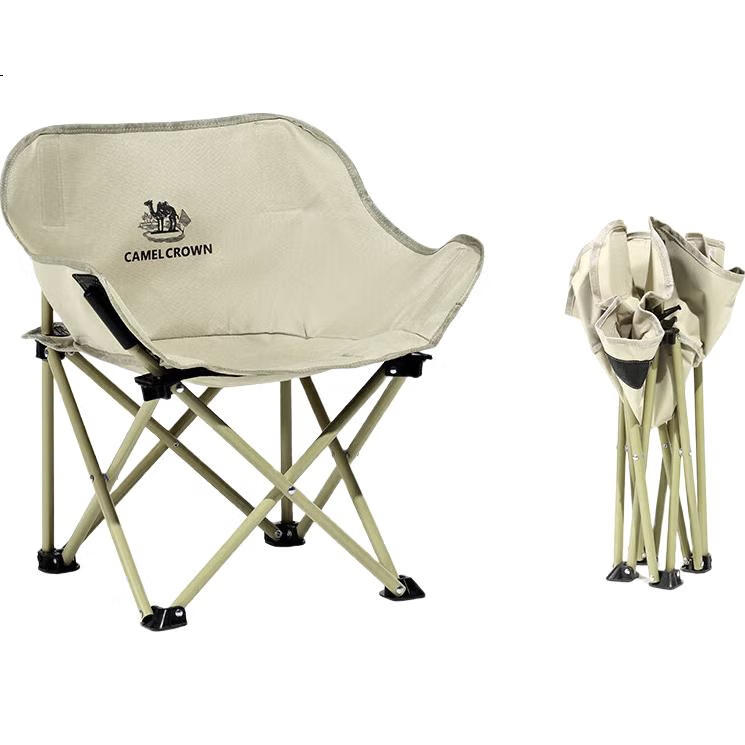 Складной походный стул CAMEL, кресло для кемпинга, рыбалки, отдыха на пляже, зимний бамбук зеленый, 174BL03626