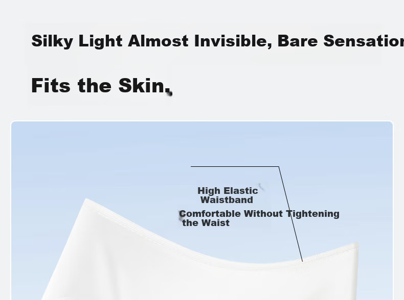 Briars Disposable Women's Cloud-Soft Sterile Daily Wear No-Wash Triangle Panties, White, XL 10