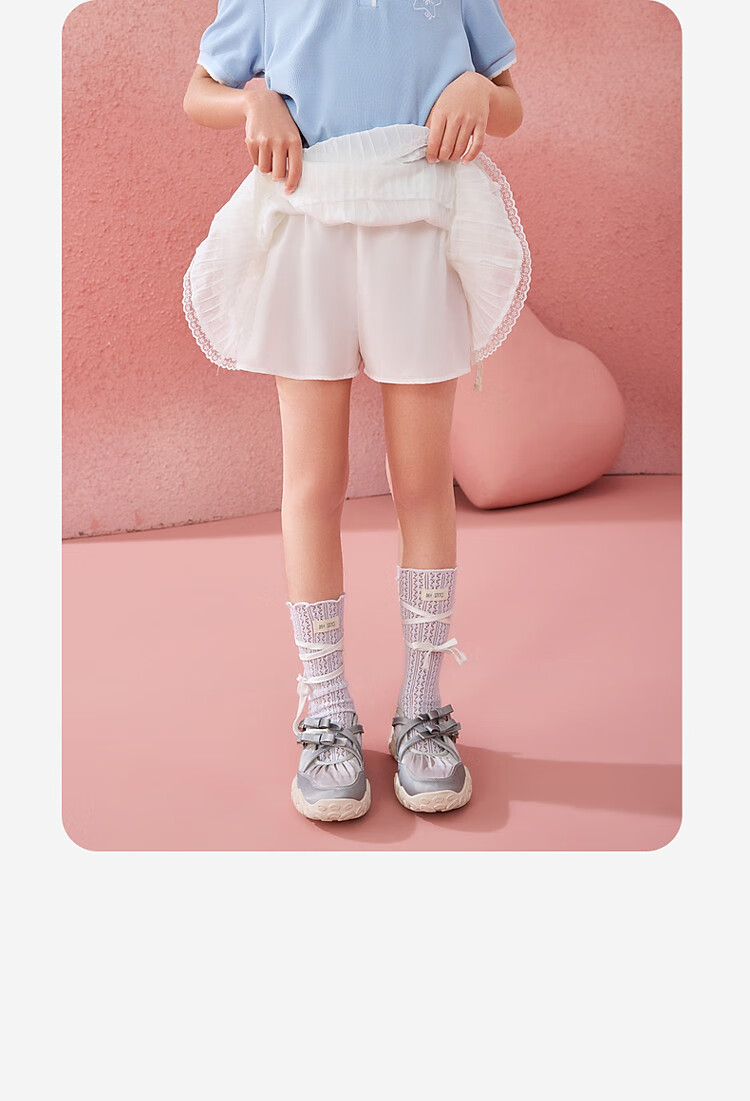 ASK JUNIOR Children's Ballet-Style Short Skirt, Summer Cake Skirt, Girls' Tulle Skirt, Princess Skirt, Half Skirt 7
