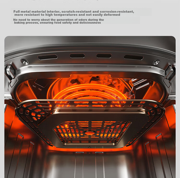 Joyoung Home Oil-Free Low-Fat French Fry Maker, 6.5L, No Flipping Required, Air Fryer with 3D Water-Filling Compartment, KL65-V576 31