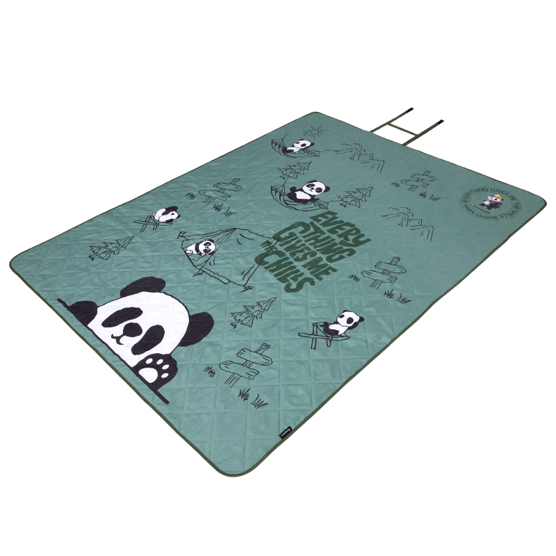 KingCamp Outdoor Picnic Mat Camping Mat Lawn Moisture-Proof Mat Tent Sleeping Mat Ultrasonic Cartoon Floor Mat Machine Washable KP2501