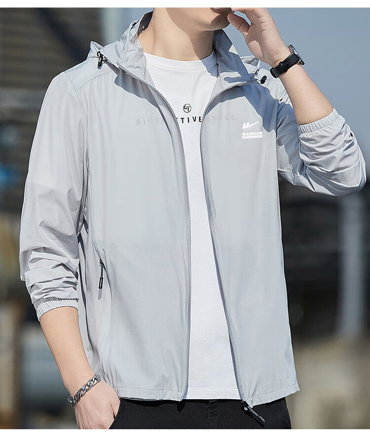 Huili Sun Protection Clothing for Men, UV-Resistant, 2026 Summer New Style, Quick-Dry Sun Protection Jacket for Me 9