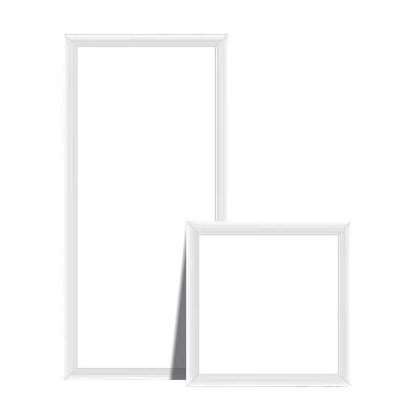 BOSAN Integrated Ceiling Light 300x300 LED Panel Light Recessed Office Ultra-thin High CRI 6500K White Light Engineering Panel Lamp 20W
