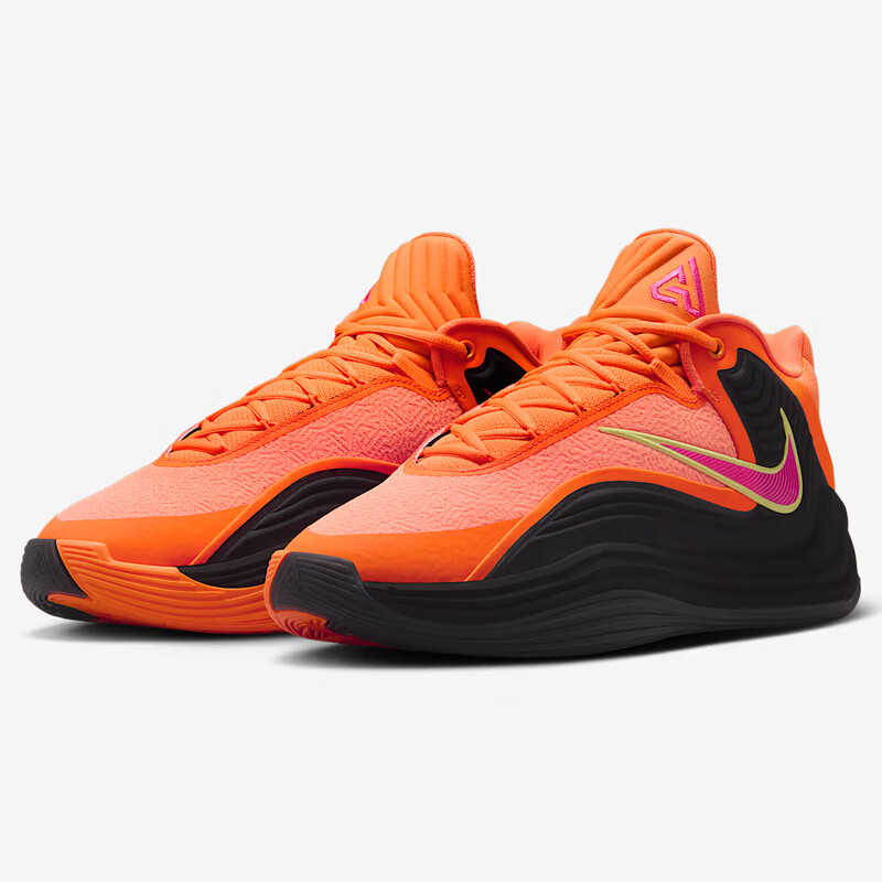 NIKE Men's Basketball Shoes GIANNIS FREAK 7 Sneakers HF3451-800 Orange 42