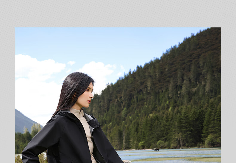 361° Women's Jacket, Autumn And Winter, Triple Protection, Fleece-Lined, Sports Casual Windproof Jacket, Clothing 662544603-2 22