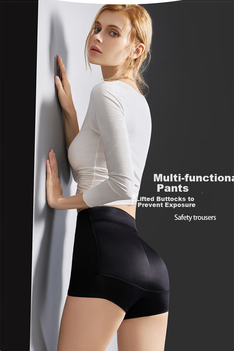 LangSha Butt-Lifting Underwear for Women, Peach-Shaped Seamless Natural Padded Butt-Lifting Shapewear Panties, Skin Color Boyshort S 6