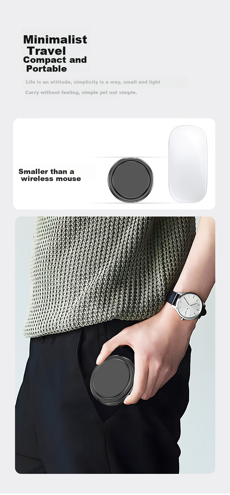 Jingshan Multifunctional MagSafe Foldable Three-In Magnetic Wireless Charging Stand for Apple IPhone Watch And Earphones, Desktop Charger, 15W Foldable Portable Fast Charging 13