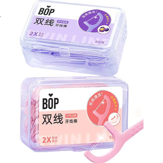 Зубная нить BOP с двойной нитью