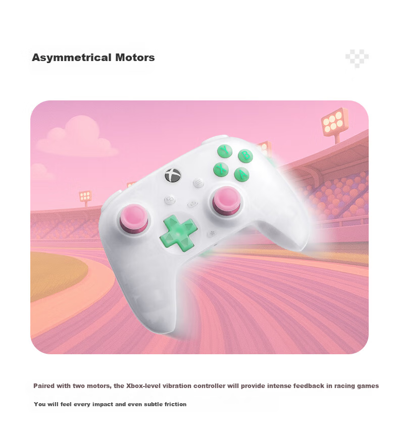 8BitDo Orion Mini Controller Xbox Version Gamepad with Hall Effect Joysticks Wired PC Steam Xbox Platform for Silk Song Black Myth: Wukong Monster Hunter 9