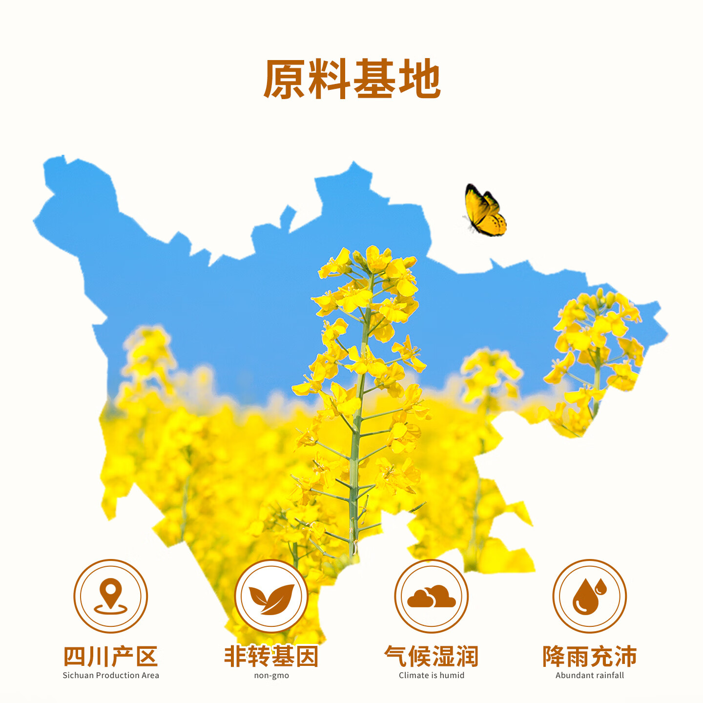 天府菜油【保真菜籽油】小榨浓香菜籽油（四星）400ml 四川风味 非转基因