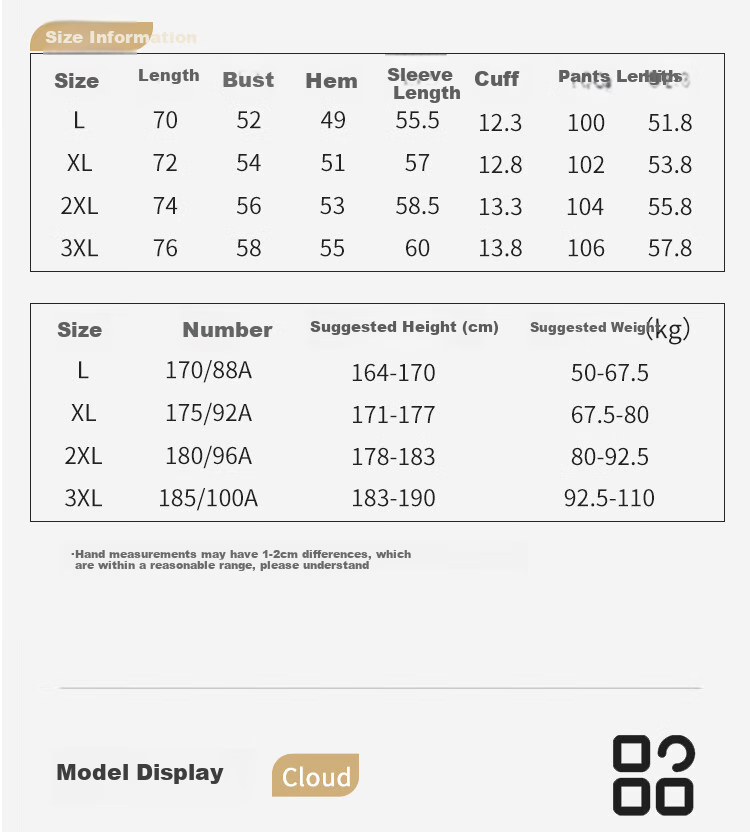 LangSha [100% Cotton] Men's Pajamas, Spring And Summer Simple Loose Comfortable Round Neck Pullover Loungewear Set, Suitable for Outdoor Wear 9