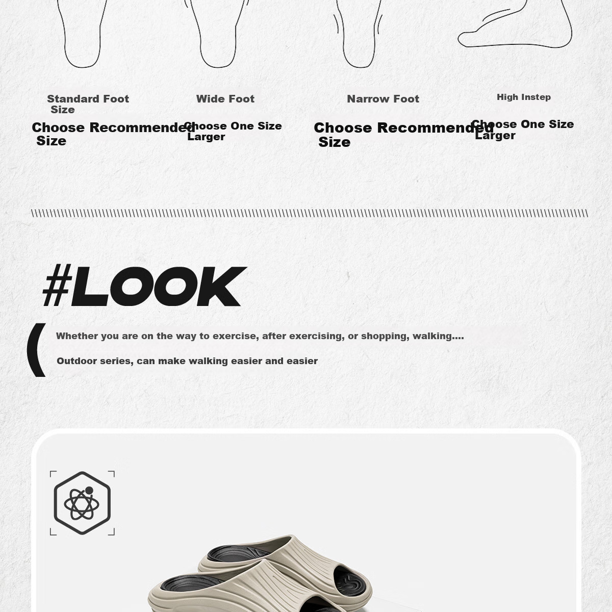TZLDN Men's Sports Slippers 2025 Summer New Non-Slip Beach EVA Thick Sole Cushioned Outdoor Sandals for Men 16