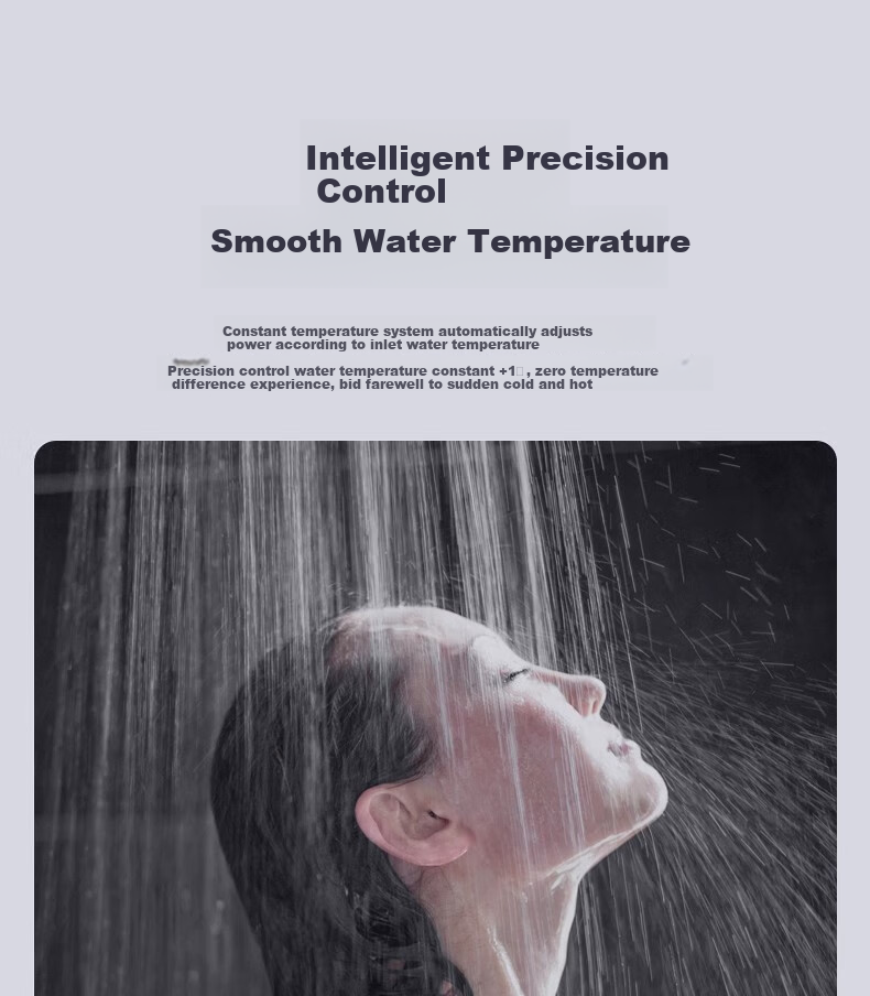 SUPOR Instant Electric Water Heater for Home Use, 8500W Rapid Heating, Constant Temperature Adjustment, Shower And Bathing, Hot Water without Storage, Compact Kitchen Treasure Water Heater KR02 2