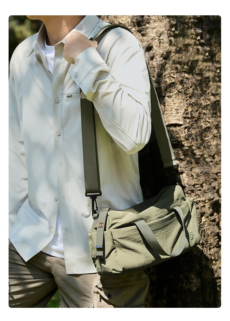 GOLF Shoulder Bag, Casual Crossbody Bag for Men And Women, Lightweight IPad And Phone Bag, Water-Resistant Outdoor Cycling Sports Small Backpack 5