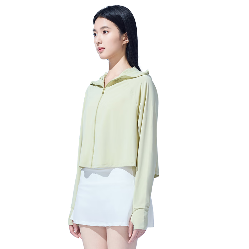 Moxun [Lusi Same Style] Summer Breathable Ice Titanium Yarn Ice Silk Cooling Outdoor Sun Protection Jacket