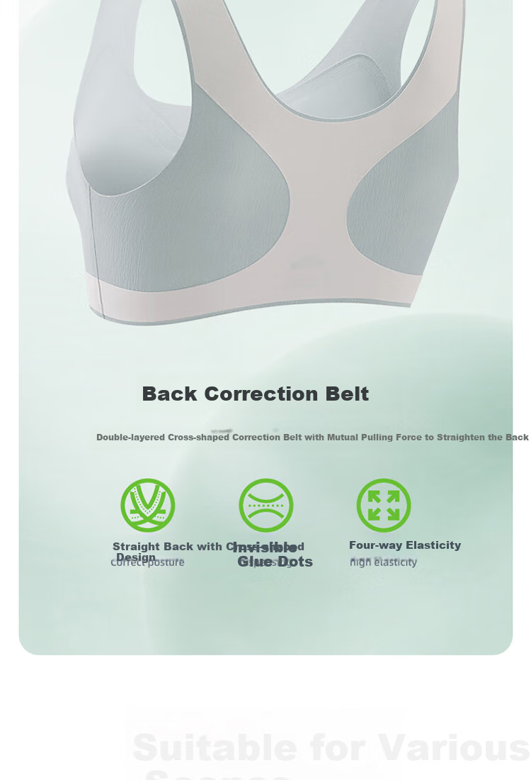 MiiOW Girls' Underwear Bra, Puberty Bra for Ages 12-18, Seamless Thin Sports Bra for Middle School And High School Students 5