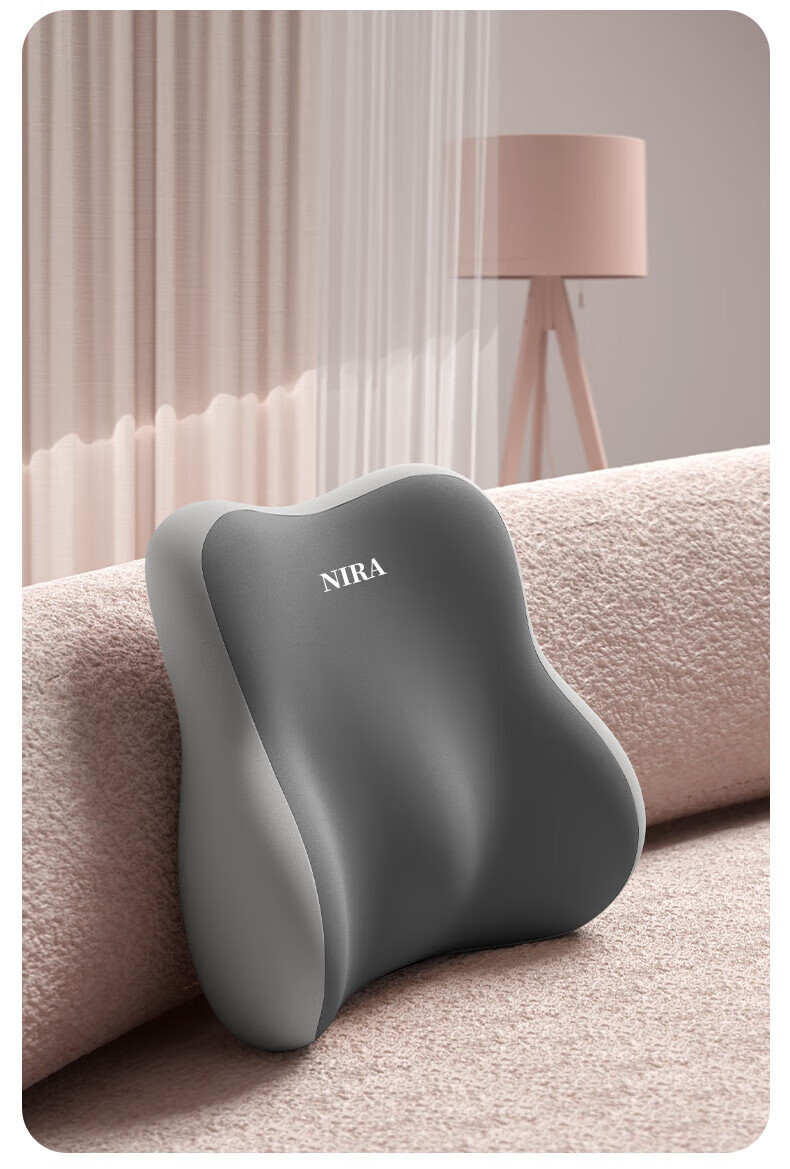 Nila Lumbar Support Pillow Office Waist Cushion Maternity Back Support Seat Cushion Ergonomic Chair Lumbar Pad for Prolonged Sitting 10