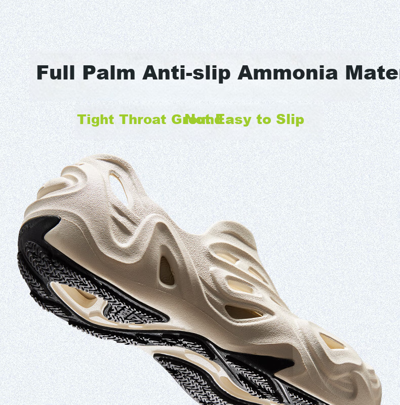 PEAK Taiji Qu Lang Su Xi Shoes for Men, Summer Outdoor Sports Sandals, New Soft-Soled Non-Slip Hole Shoes, DL520791 12