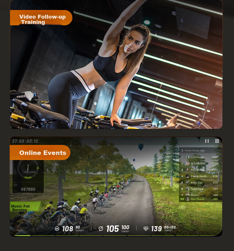 DDS Exercise Bike, Self-Powered Fitness Equipment, Home Indoor Bicycle, Intelligent Resistance Magnetic Control Bike DDS9330K 5