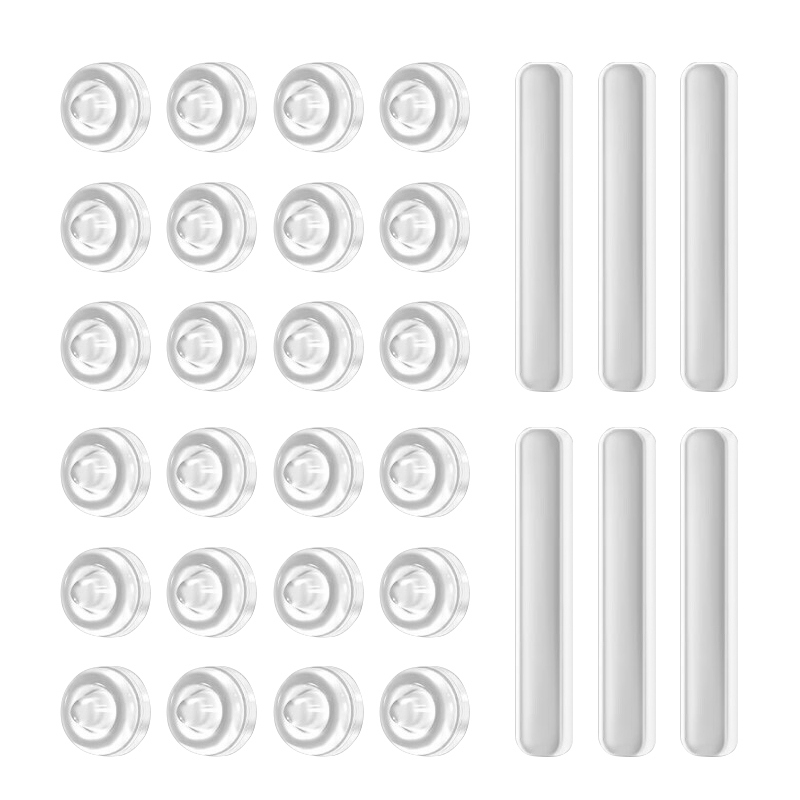 Jinlongxing Silicone Anti-Collision Strips Door Handle Bumper Protector Refrigerator Cabinet Door Silent Bumpers Set