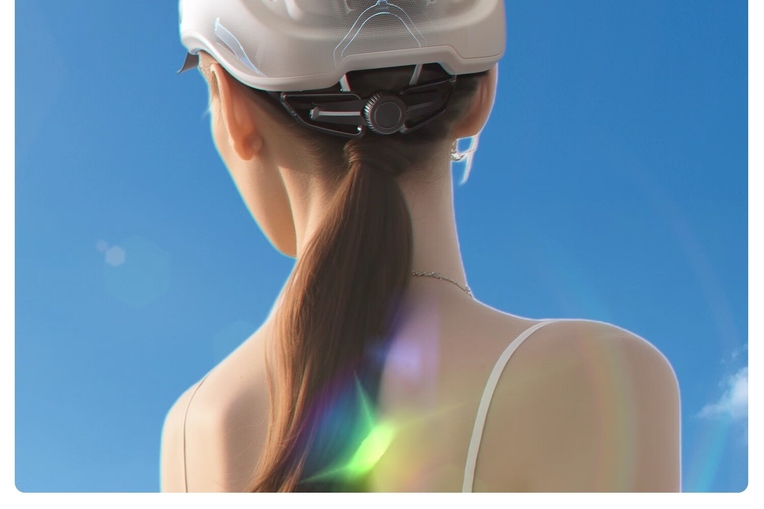 Two Little Bees Electric Scooter Helmet 3C Certified Duckbill Visor Ventilated Breathable Summer Riding Helmet Ultra-Light Half Helmet for Men and Women 7