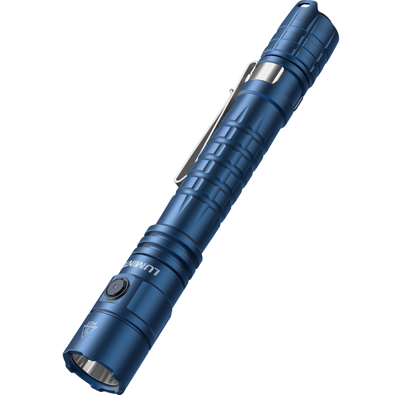 LUMINTOP Portable Tactical Flashlight P2A 1200 Lumens Dual Mode Penlight Compatible with 2 AA Batteries