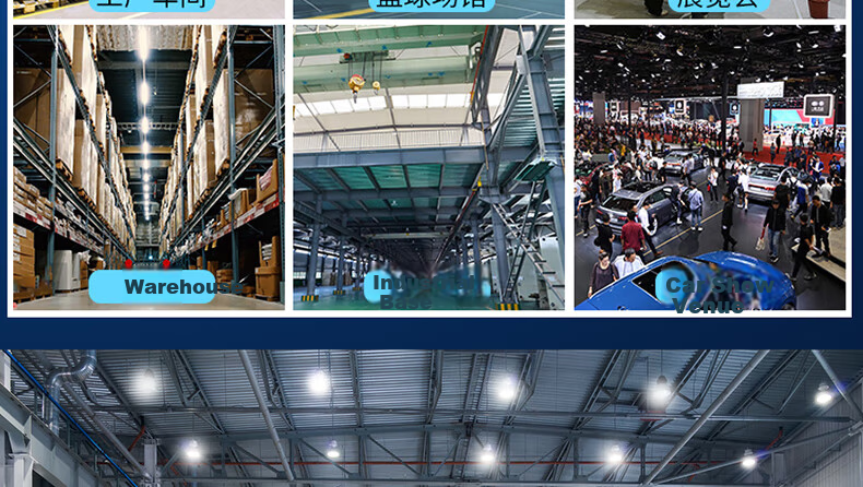 Shufujia LED Bulb, Ultra-Bright Energy-Saving Lamp, Factory Warehouse E27 Household Indoor Globe Bulb, Industrial Light, Workshop Lighting 14