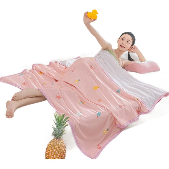 Плед JD Original Xiaolangtang, 1030г, для кондиционера, махровый, размер 1.5x2м