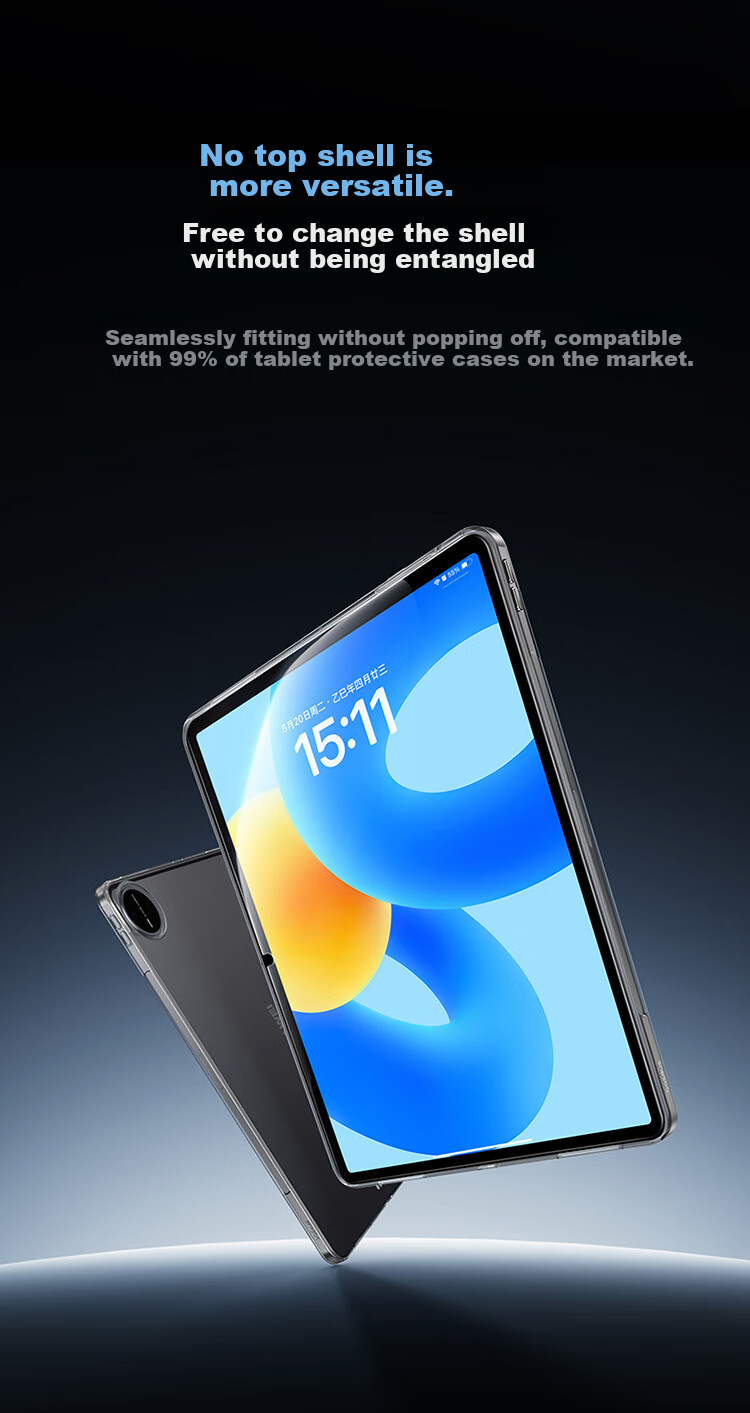 Baseus Tempered Glass Screen Protector for Huawei MatePad Pro Tablet, AR Film with Dust-Free Installation [Ultra-Clear Bare Screen] Compatible with 2020/2019 MatePad Pro - 10.8 Inch 6