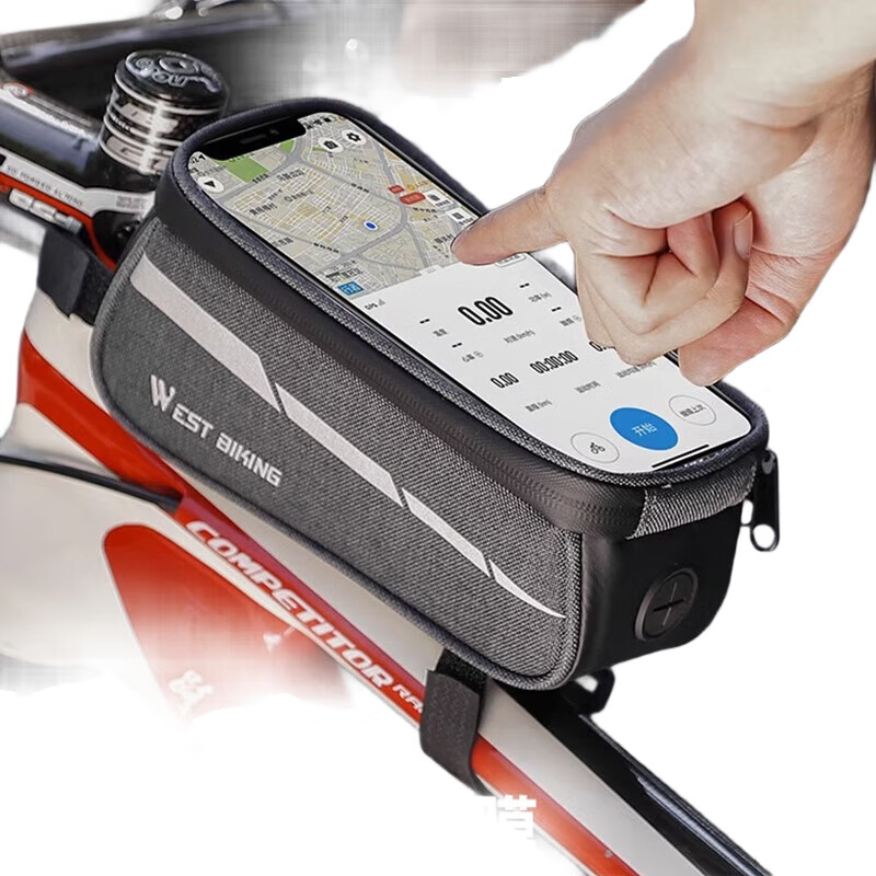 Велосипедная сумка WestBiking на руль, верхнюю трубу, передняя сумка для горного и шоссейного велосипеда, аксессуары для велоспорта